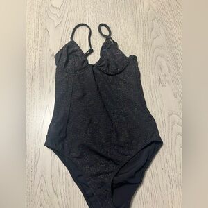 Signature8 Black Sparkle Bodysuit